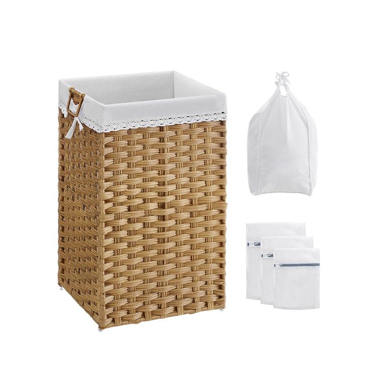 Laundry Hamper with Removable Liner Bags